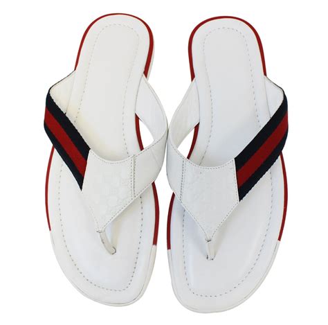 gucci flip flops cheap white|white Gucci Flip Flops cheap.